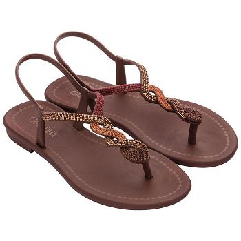 Ipanema Sandalen Dames Twist Bruin KN9163248 Belgie